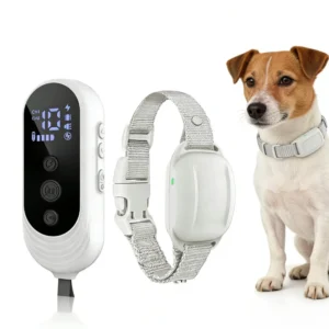 Remote Controlled Electric Shock Collar Dog Trainer Bark Stopper Dog Training Device Manual Automatic Mode