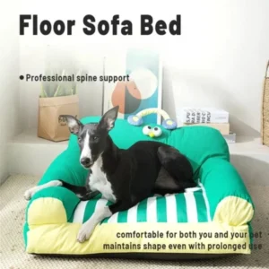 Removable Washable Pet Sofa Bed for Small and Medium Dogs and Cats Breathable Spring Summer Pet Sleeping Couch