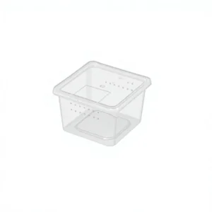 Reptile Breeding Box with Bathing Platform and Hiding Place Spider and Other Reptiles Multi functional Habitat Box