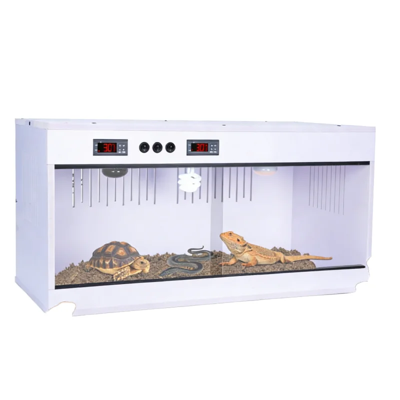 Reptile Breeding Terrarium PVC Insulated Enclosure Gecko Bearded Dragon Tortoise Snake Thermostatic Turtle Reptile