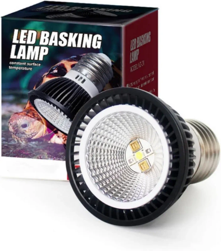 Reptile Heat Lamp for Reptile and Amphibian for Bearded Dragon Turtle Lizard Snake Reptiles LED UVA UVB Full Spectrum Light Bulb