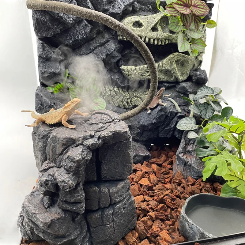 Reptile Humidifier for Reptile Tanks Terrarium Humidifiers Automatic Reptile Misting System Herps Vivarium