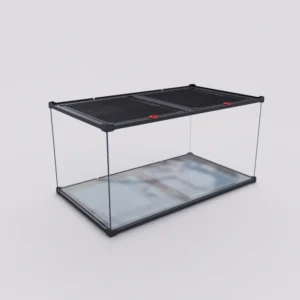 Reptile Snake Tank for Easy Maintenance Reptile Enclosure Cage Aquarium Tank