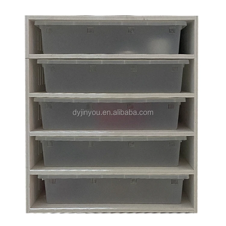 Reptile Supplies Easy to Assemble PVC Reptile Cabinet Gecko Lizard Snake Blue Tongue Hatching Breeding Rack Accept Custom