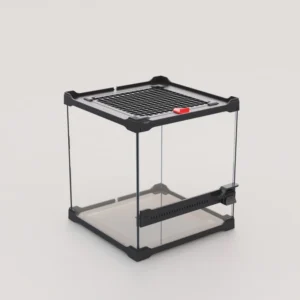Reptile Transparent Pet Enclosure Snake Cage Glass Reptile Terrarium for Snake Lizard