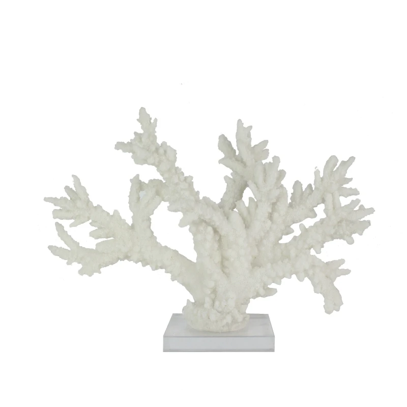 Resin Acrylic Stand Artificial Aquarium Fake Coral Home Decoration