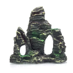 Resin Artificial Rock Aquarium Decoration Landscape Ornament Simulated Pine Bark Accessories Small Aquatic Plants