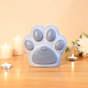 Resin Cat and Dog Urn Ornaments Imitating Wood Texture Poultry Animal Model Pet Funeral Supplies Ornaments