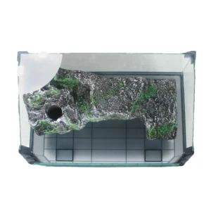 Resin Eco Friendly Bearded Dragon Aquarium Decor Reptile Plants Hideouts Cave Habitat Supplies