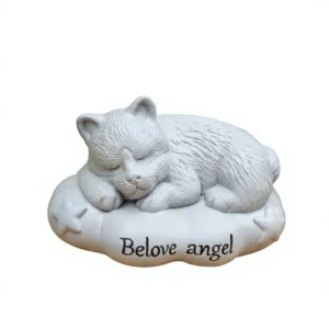 Resin Pet Cremation Urn Animal Style Memorial Storage Container