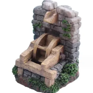 Resin Sculpture Model Aquarium Decorative Micro Landscape Ornaments Hand painted Artistic