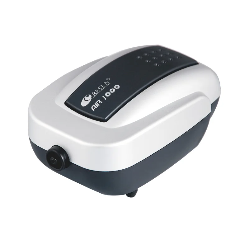 Resun AIR 1000 Small Household Aquarium Aeration Pump AC Air Pump Aquariums & Accessories Powerful Air Pressure and Air Flow