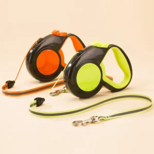 Retractable Automatic Reflective Dog Leash with Quick Release 3m 5m 8m Length for Dog Walking
