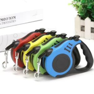 Retractable Dog Leash Custom Logo Pet Lead for Small Medium Large Dogs Heavy Duty Extendable Dog Leash