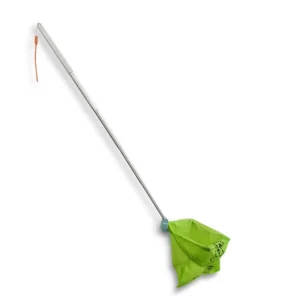 Retractable Dog Poop Catcher and Picking Device with PVC Material Poop Collecting Bag