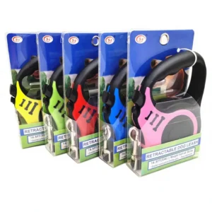 Retractable Telescopic Dog Leash with Bone Design Automatic ABS Material for Outdoor Walking