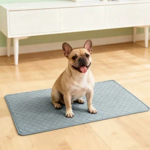 Reusable Washable Dog Pee Pad Absorbent Pet Dog Training Mat with Waterproof Feature Puppy Mat Pads for Pet Cleaning Supplies