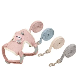 Reversible Breathable Nylon Pet Harness Camouflage Soft Padded Dog Harness for Travel Camping