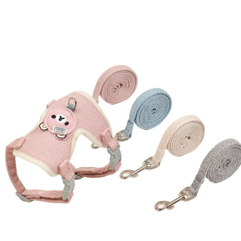 Reversible Breathable Nylon Pet Harness Camouflage Soft Padded Dog Harness for Travel Camping