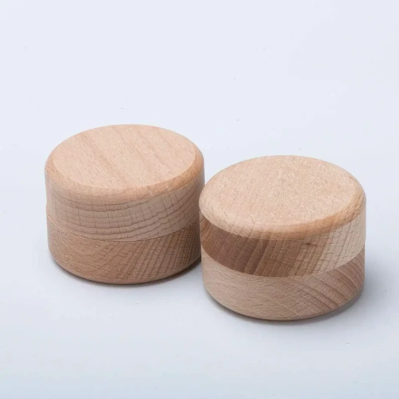 Round Ashes Jar Memorial Box Mini Sharing Ashes Box Biodegradable Pet Funeral Box Factory Supply
