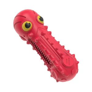 Rubber Dog Squeak Toy for Medium Small Pets, Interactive Play
