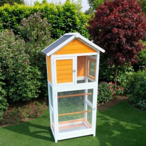 SDB012 Luxury Wooden Bird Cage Chinese Bird Supplies for Parrot Breeding Box Packed