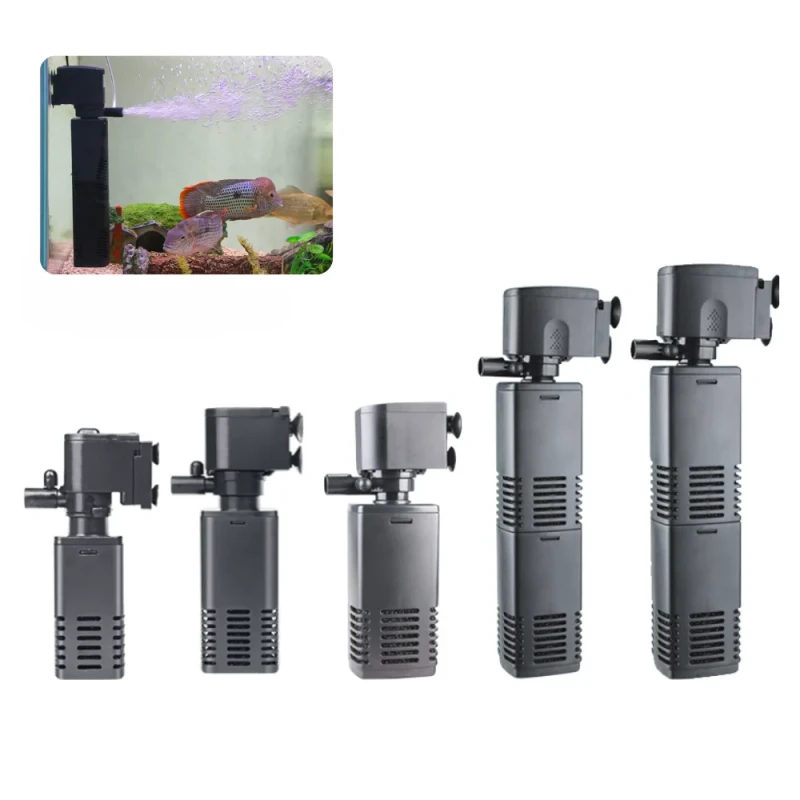 SOBO Submersible Internal Aquarium Filter Biochemical Filtration Powerful Fish Tank Filter