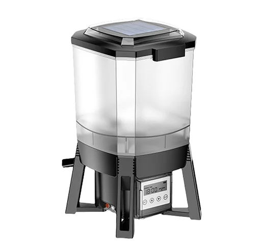 SUNSUN CFF 206 Auto Koi Timer 30 Liter Garden Fish Pond Feeder Automatic Aquarium Goldfish Shrimp Tube Made of Plastic