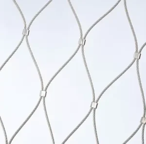 SUS AISI 304 316 Ferrule Bird Nets Bird Netting Stainless Steel Bird Aviary Zoo Mesh