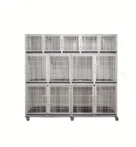 SY W040 Large Strong Chicken Pet Cage with Stainless Steel for Veterinary Animals