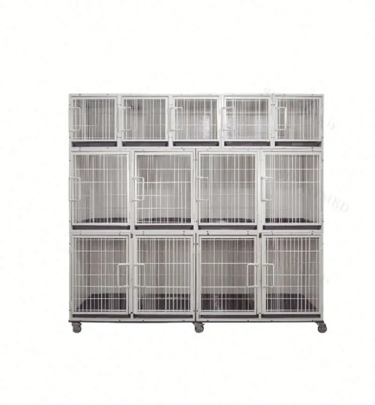 SY W040 Large Strong Chicken Pet Cage with Stainless Steel for Veterinary Animals