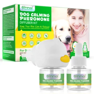 Safe Anti-Stress Pet Calming Pheromone Diffuser Refill Kit for Dogs Cats Relieve Separation Anxiety