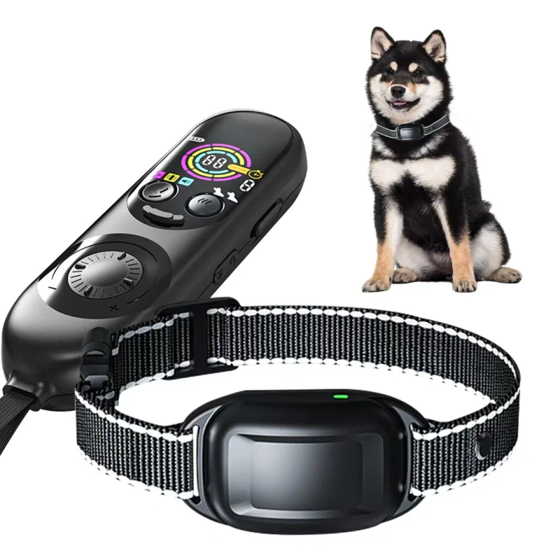 Safe Electric Shock Dog Training Collar with Remote Control Dog Bark Stopper Training Collar