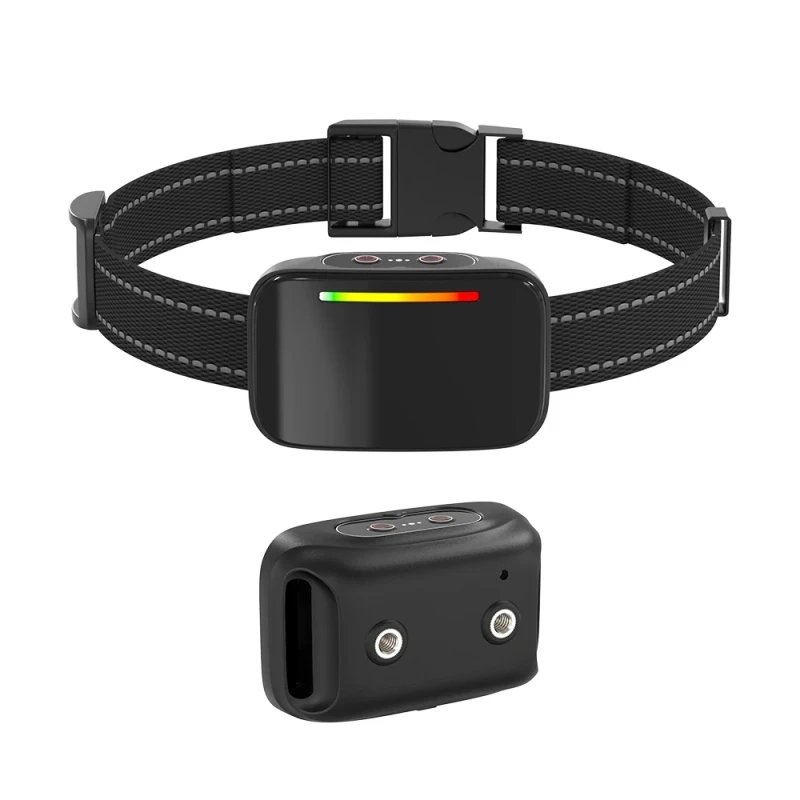 Safe Non Shock Dog Training Collar with 6 Adjustable Levels for Beep Vibration and Bark Control