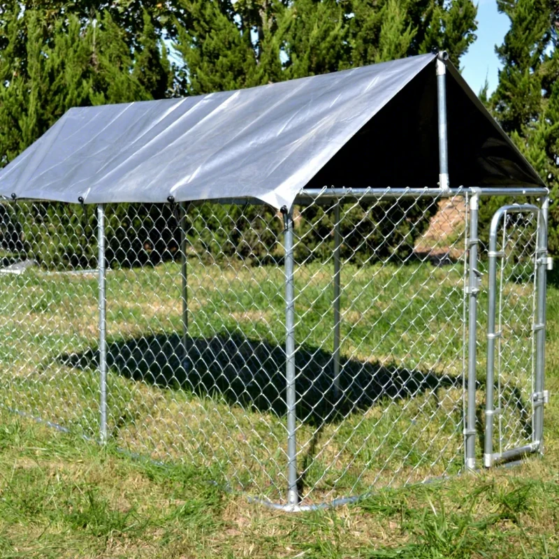 Safe Sport Modern Solid Outdoor Large Dog Cage Windproof Waterproof Durable Running Enclosure