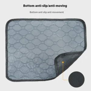Sample Manufacturer Sourced All Season Washable Dog Urine Pad Pet Training Supplies for Car Sofa Pet Mat Cloth Material