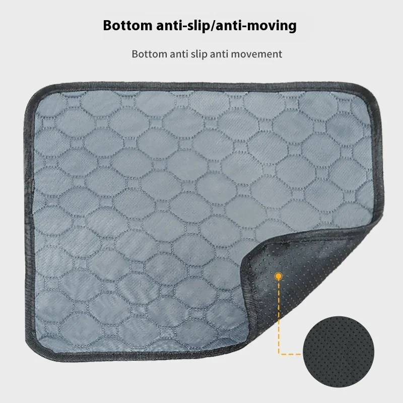 Sample Manufacturer Sourced All Season Washable Dog Urine Pad Pet Training Supplies for Car Sofa Pet Mat Cloth Material