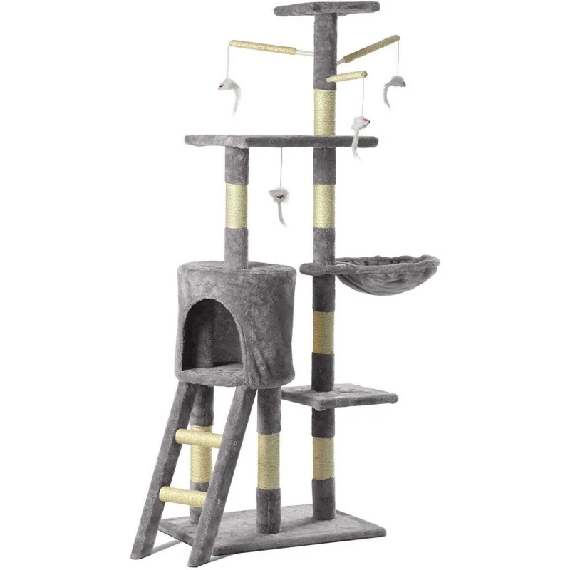 Scratcher House Cat Tree Modern Luxury