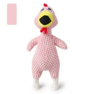 Screaming Chicken Squeeze Sound Toy Tool Squeak Vent Chicken Toy 3 Colors Pets Dog Toys Product Shrilling Decompression
