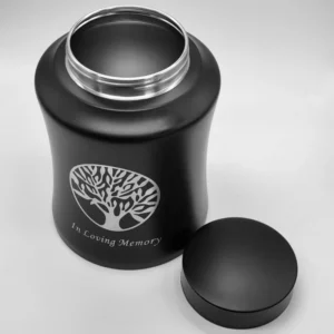 Sealed Stainless Steel Pet Urns Metal Memorial Cans for Cat and Dog Funeral Supplies