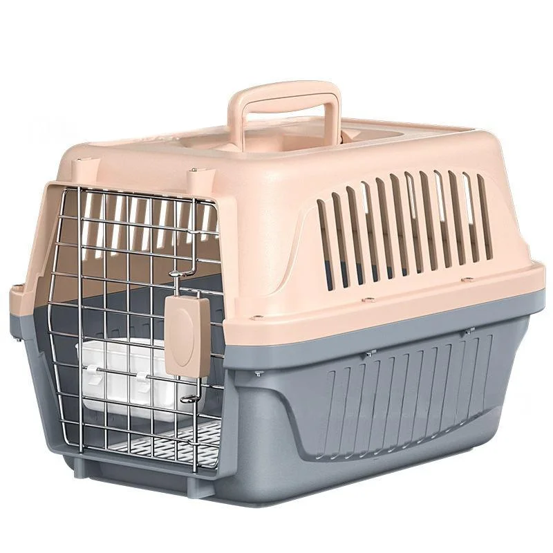 Secure Foldable Four Wheel Pet Carrier for Cats Dogs Eco friendly Design Portable Travel Easy Carrying for Vet Visits