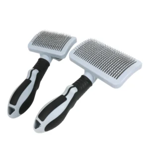 Self Cleaning Plastic Pet Brushes for Long & Short Haired Dogs & Cats Loose Hair Removal Grooming Product