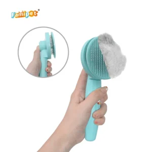 Self Cleaning Slicker Brushes Pet Grooming Brush for Dogs Cats
