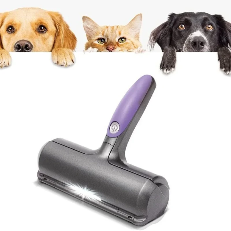 Self Cleaning Washable Pet Grooming Slicker Pet Hair Remover Tool Cat Dog Hair Reusable Lint Roller