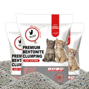 Sell Best New Product Cat Litter Bulk Buy Supplies Rose Scent Bentonite Cat Litter