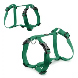Selling H Type Nylon Dog Harness Adjustable Collar Leash Breathable Pet Running Gear Direct Pet Harness
