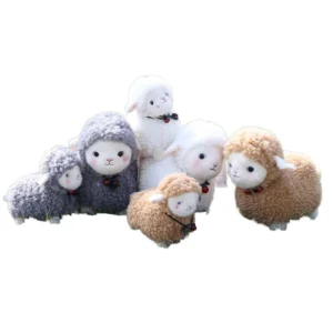 Sheep Lamb Doll Super Soft Long Plush Stress Relief Rag Doll Children’s Gift Pet Toy 11-30cm 3+ Years