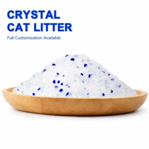 Silica Gel Crystal Cat Litter Super Absorbent Non Clumping Cat Sand Long Lasting Ammonia Lock Odor Control