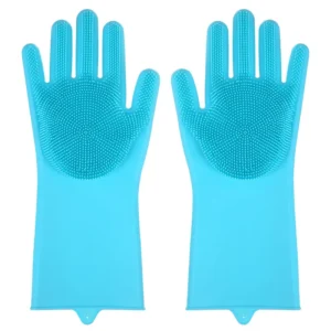 Silicone Factory Hot Sell Pet Shop Supplies Pet Grooming Glove for Dog Clean Bath Brush Dog Bathing Glove Cat Petting Glove