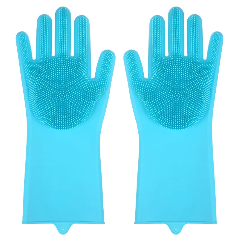 Silicone Factory Hot Sell Pet Shop Supplies Pet Grooming Glove for Dog Clean Bath Brush Dog Bathing Glove Cat Petting Glove